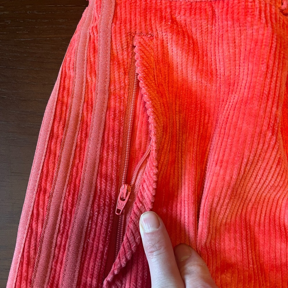 Adidas women’s pink “comfy cords” corduroy pants. Size XL. - Picture 4 of 9